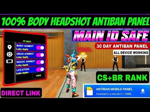 NEW FF MOD MENU OP WORKING NON ROOT DEVICE AND ALL MOBILE ANTIBAN ANTIBLACKLIST OP🤩😱