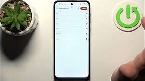 How to Copy Contacts on MOTOROLA Moto G14- Import/Export Phone...