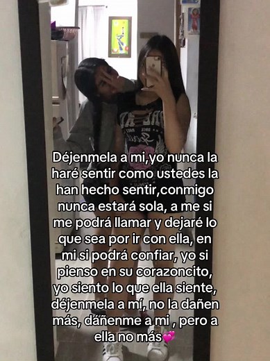 Déjenmela a mí, yo nunca la haré sentir como ustedes la han hecho sentir