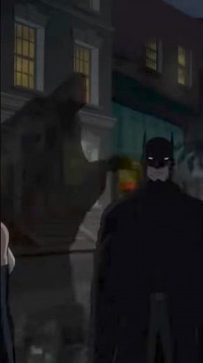 Batman says boo and scared the Grim Reaper