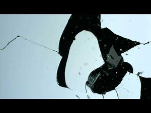 Free Slow Motion Footage: Broken Mirror