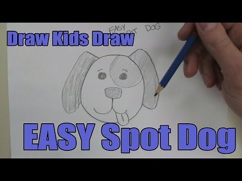 How To Draw: EASY Spot Dog