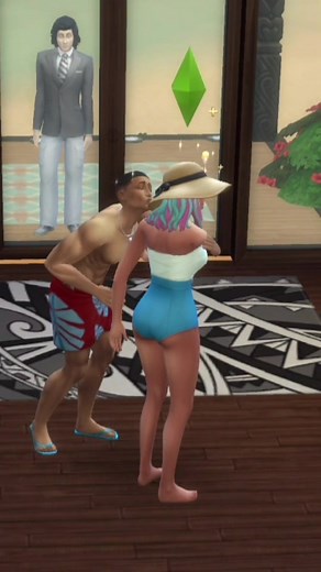 At least these bugs are funny🤣 #thesims #thesims4 #foryoupage #fyp #foryou #fypツ #viral #simtok #sims #sims4 #kiss