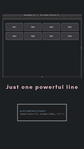 Stop Using Media Queries for Grid ❌ Use This Instead 🔥 | CSS Auto-fit Grid