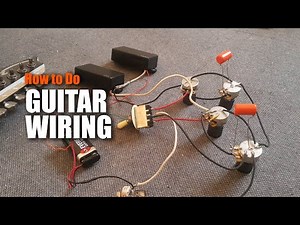 How to do Guitar wiring Active pickups battery 3-way switch