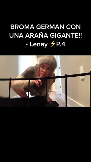 BROMA GERMAN CON UNA ARAÑA GIGANTE!! - Lenay ⚡P.4