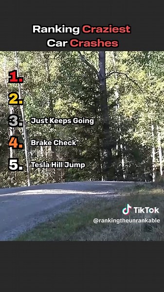 Ranking Craziest Car Crashes