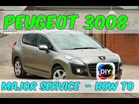 How To Change The Oil, Air & Fuel Filters In A Peugeot 3008 - DIY