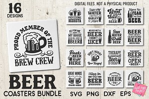 Beer Coasters Svg, Beer Svg Bundle, Alcohol Quotes Svg, Funny Coaster Sayings Svg, Drinking Svg, Tile Coasters Svg, Flask Svg, Liquor Svg - Etsy