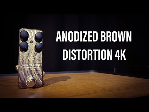 One Control Anodized Brown Distrortion 4k - Demo By Hans Johansson