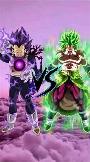 Vegeta VS Broly Who Will Win#dragonball#comparison