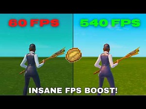 How to get POTATO Graphics in Fortnite! (FIXED GROUND) *0 DELAY + FPS BOOST*