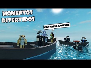PELEA DE BARCOS INSANA ( ROBLOX ) (PILFERING PIRATES)