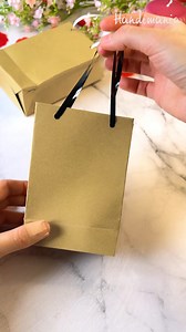 How to make a beautiful paper bag for A SMALL GIFT 🤩🎀 | Handimania