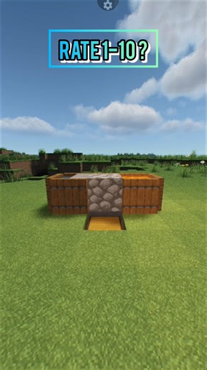 Minecraft cobblestone farm 🪨 #minecrafttutorial