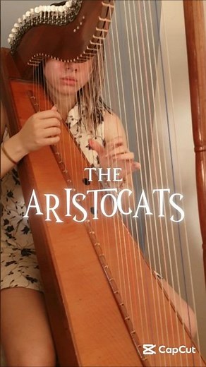Scales and Arpeggios - The Aristocats (Harp Cover)
