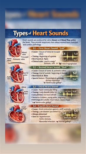 Moayad Wishah on Instagram: "🫀 Can you hear what the heart is saying? 👂💓 Lub–Dub isn’t just a sound… it’s a story of valves opening, closing, and life flowing ✨ 🎧 S1 – Closure of mitral & tricuspid valves 🎧 S2 – Closure of aortic & pulmonic valves 👀 Listen closely… murmurs, extra sounds, and rhythm changes can save lives 🚑❤️ 👩‍⚕️👨‍⚕️ Mastering heart sounds = mastering assessment 💪 Simulation + practice = confidence 🔥 #HeartSounds #CardiacAssessment #NursingEducation #EmergencyNursing