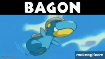 Pokemon Advanced - Bagon on Make a GIF