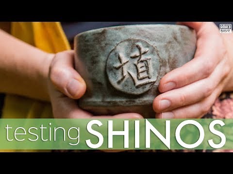 Testing AMACO Shino Glazes