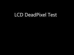 LCD DeadPixel Test