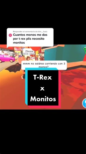 ¿Qué ofrecen por un T-Rex en Adopt Me?