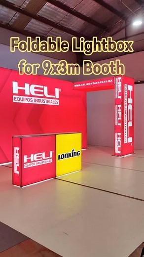 Portable Lightbox Solutions for Exhibition Booths