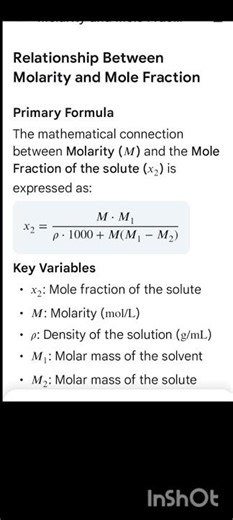 INTER RELATION BETWEEN CONCENTRATION EXPRESSING METHODS