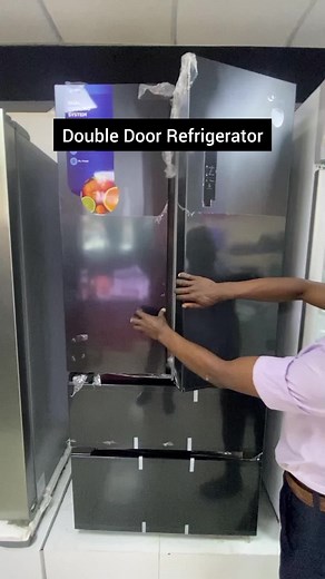 Midea Double Door Refrigerator | 500Litres | Worldwide Delivery