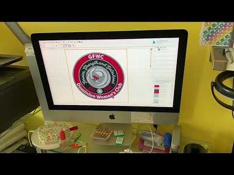 How I make Make Patches with Heat Seal Poly Twill Fabric!