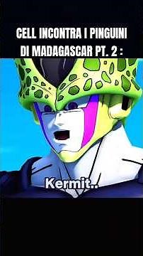 CELL MEETS THE PENGUINS OF MADAGASCAR PT. 2 🇬🇧 ANIMATION BY DEVILARTEMIS #dragonball