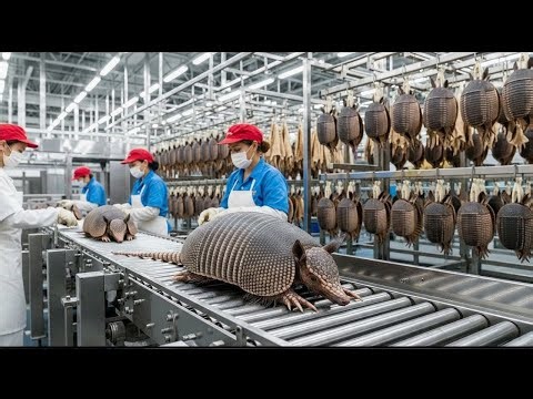 Inside the Armadillo-Shell Factory: From Natural Armor to Luxury Masterpieces(Full Process)