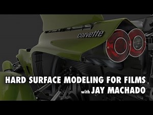 Hard Surface Modeling for Films with Jay Machado - Week 3: Hard Surface Sculpt and Retopo Workflow