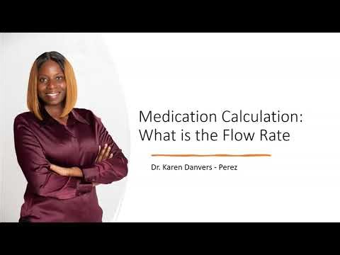Calculating Flow Rate for a Heparin Drip - Nursing Math Made Easy