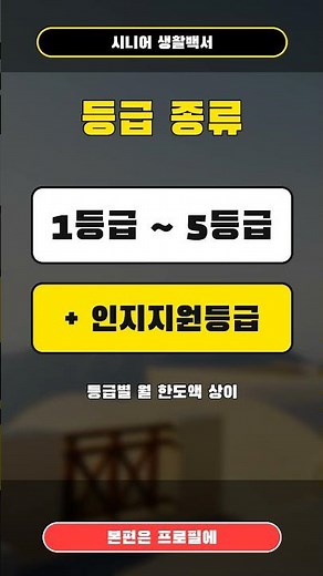 장기요양등급 받으면 월 200만원 돌봄, 이거 모르면 손해 #장기요양보험