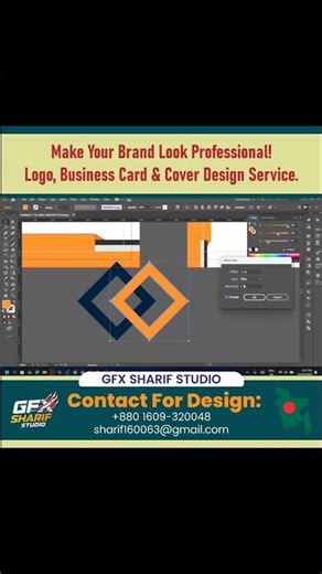 Branding Professional Business Card Design - Part 04 🇧🇩 #design #tutorialI #businesscarddesign
