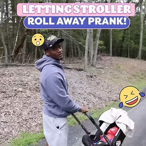 747K views · 10K reactions | Letting Stroller Roll Away With "Baby Inside"!  *PRANK* | Riss & Quan | Facebook