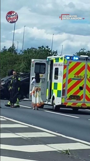 A12 Crash Near Colchester Stadium Causes Disruption | Emergency Response Yesterday