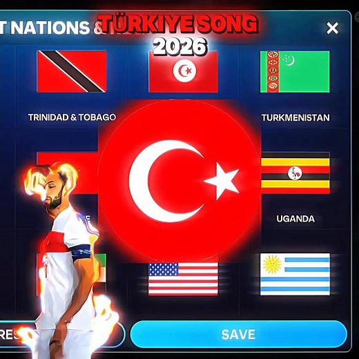 Türkiye song for the World Cup 🫪🇹🇷