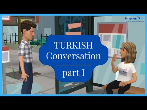Turkish Conversation: part 1 - Learn Turkish through cartoons (with audio and subtitles)