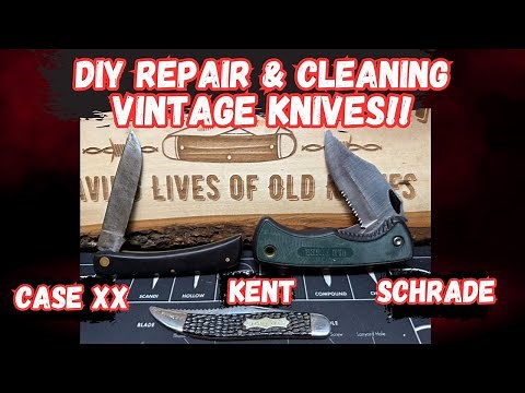 DIY Repair and Deep Cleaning for Vintage Knives!