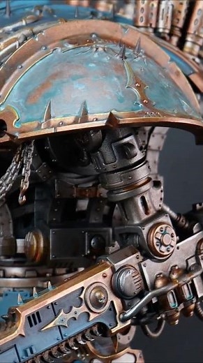 How to Paint a Patina Effect on Warhammer Models - #warhammer40k #paintingminiatures