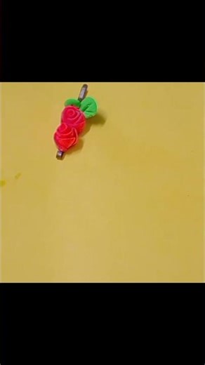DIY clay art pin for kids #diy #trendingshorts #foryou #art #craft #usa