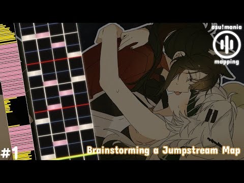 osu!mania 4k Relaxing Mapping - Brainstorming a Jumpstream Map (No Commentary)