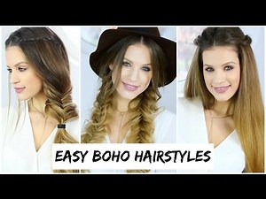 3 Easy Boho Braid Hairstyles | Luxy Hair
