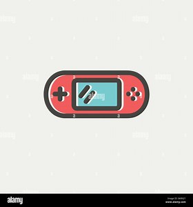 Video game controller thin line icon Stock Vector Image & Art - Alamy