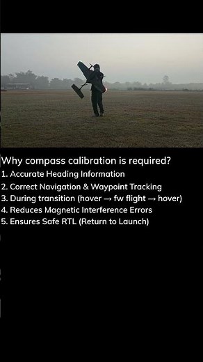 Why Compass Calibration Matters! #pixhawk #ardupilot #drone #shorts