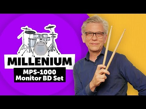 Millenium | MPS-1000 E-Drum BD Monitor Set | Review & Sound Demo
