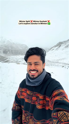 𝙆𝙖𝙧𝙖𝙣 𝙆𝙖𝙥𝙤𝙤𝙧 | 𝙏𝙧𝙖𝙫𝙚𝙡🌍 on Instagram: "Zanskar - still an untouched & incredible part of India 🇮🇳 I did my Zanskar Expedition with @himalayanlocals , you can plan with them 🥶 If you’re young, go to Zanskar. Not as a tourist chasing comfort, but as a traveller chasing silence, altitude, and stories carved by wind and time. Tucked deep in Ladakh, Zanskar is raw, untouched, and humbling.❤️ Walk through Padum, the quiet heart of the valley, where life moves slowly and mountains g