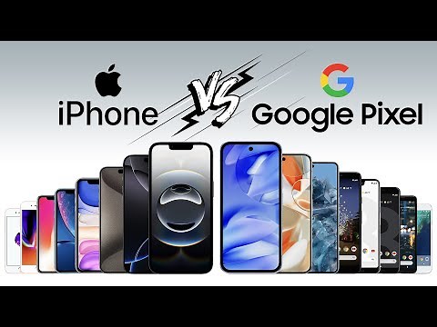 Apple iPhone vs Google Pixel Evolution