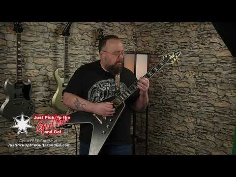 🌙 "Nocturnal" - Guitar Playthrough, Epiphone Prophecy Flying V #guiar #playthrough